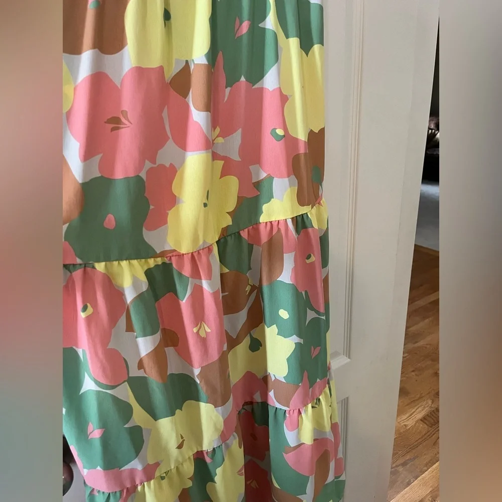 Social Standard by Sanctuary colorful Mid-calf dress Women’s size Large
